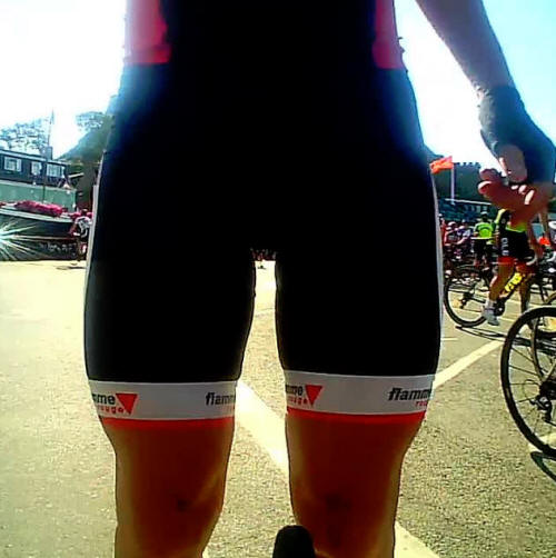 cyclists legs