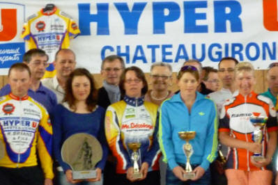 Pascale Jeuland World Track Champion ~ 2nd Left